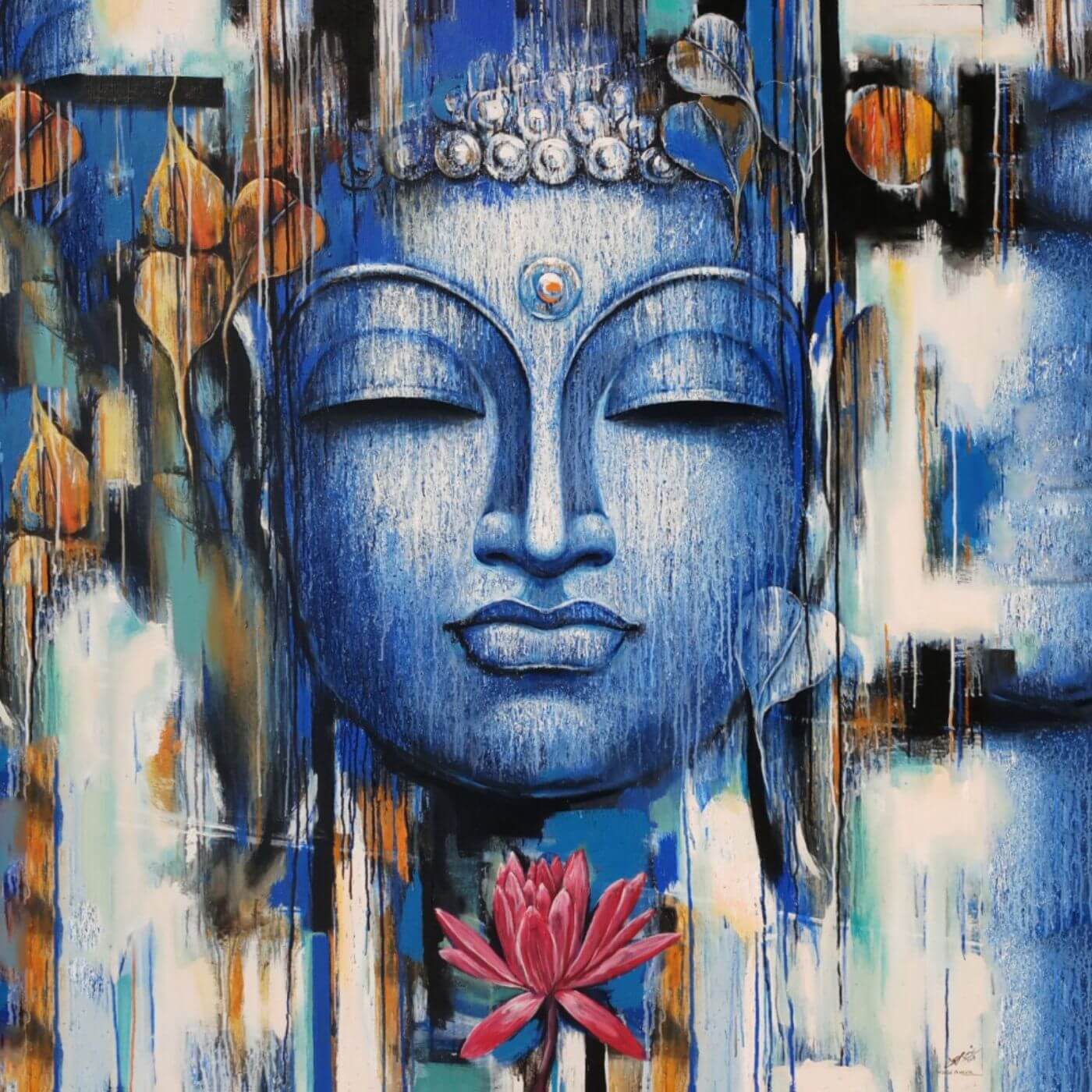 Abstract Buddha