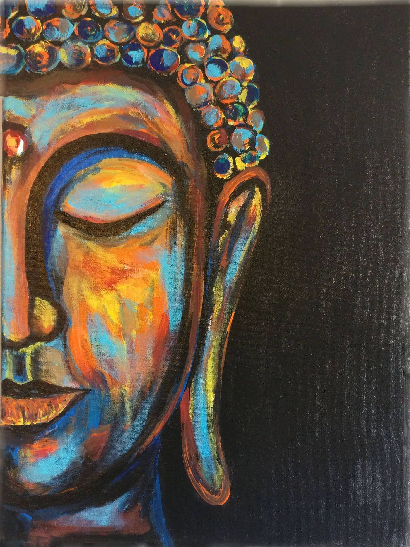 Acrylic Buddha