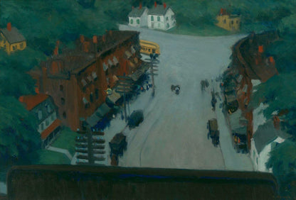 American Village 1912 by Edward Hopper