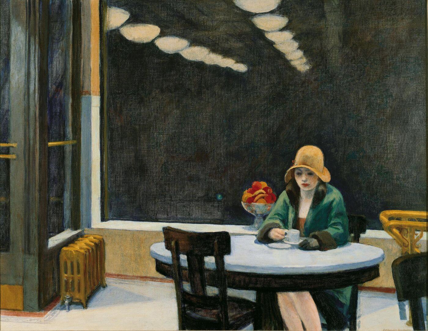 Automat by Edward Hopper