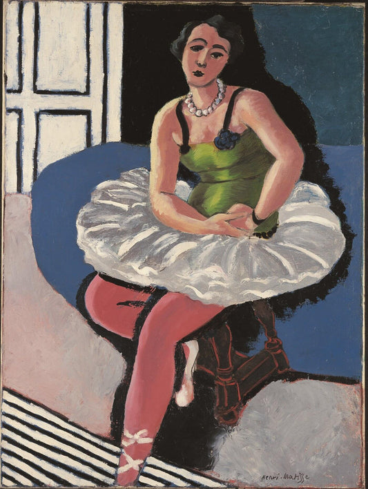 Ballet Dancer Seated on a Stool