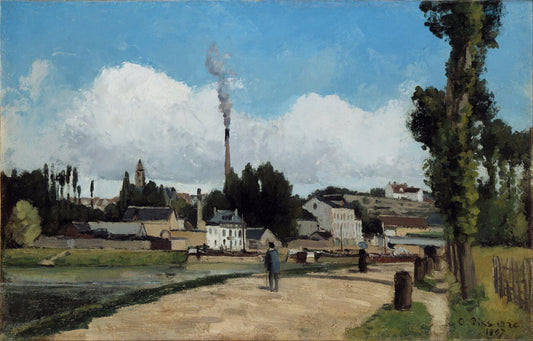Banks of the Oise at Pontoise 1867