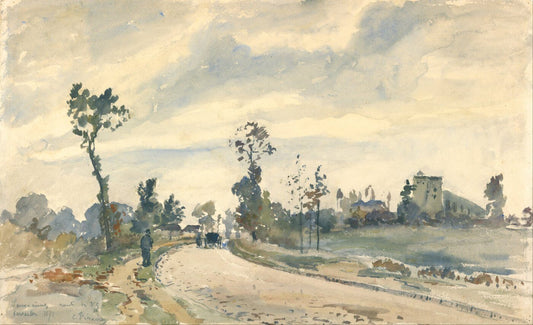 Camille Pissarro - The Complete Works - Road to Saint-Germain