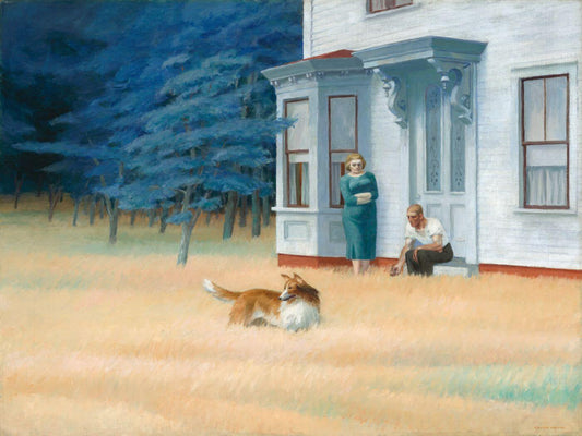 Cape Cod Evening 1939 by Edward Hopper
