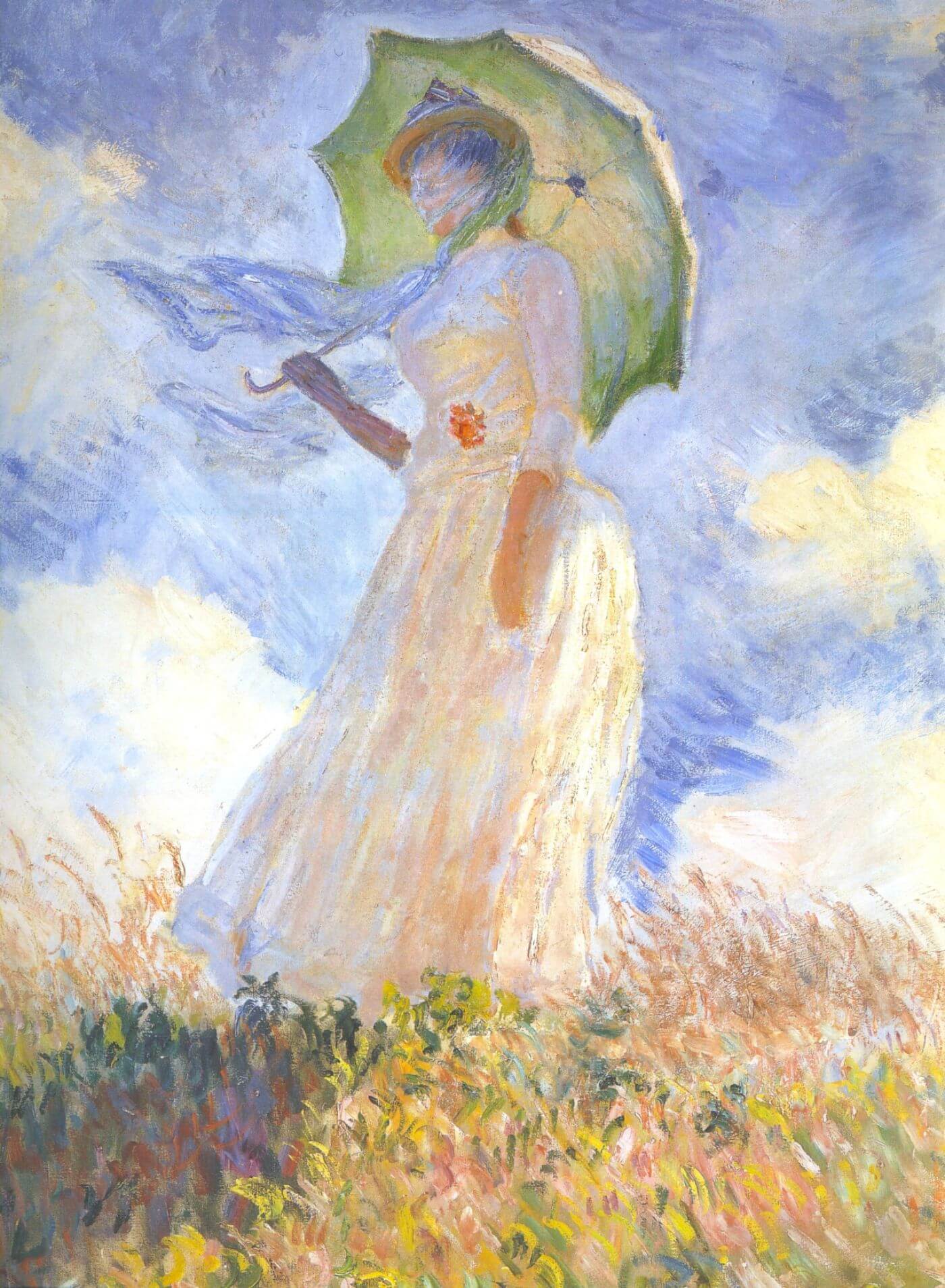 Claude Monet Woman with Umbrella