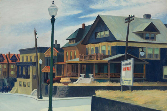 East Wind Over Weehawken1934 by Edward Hopper