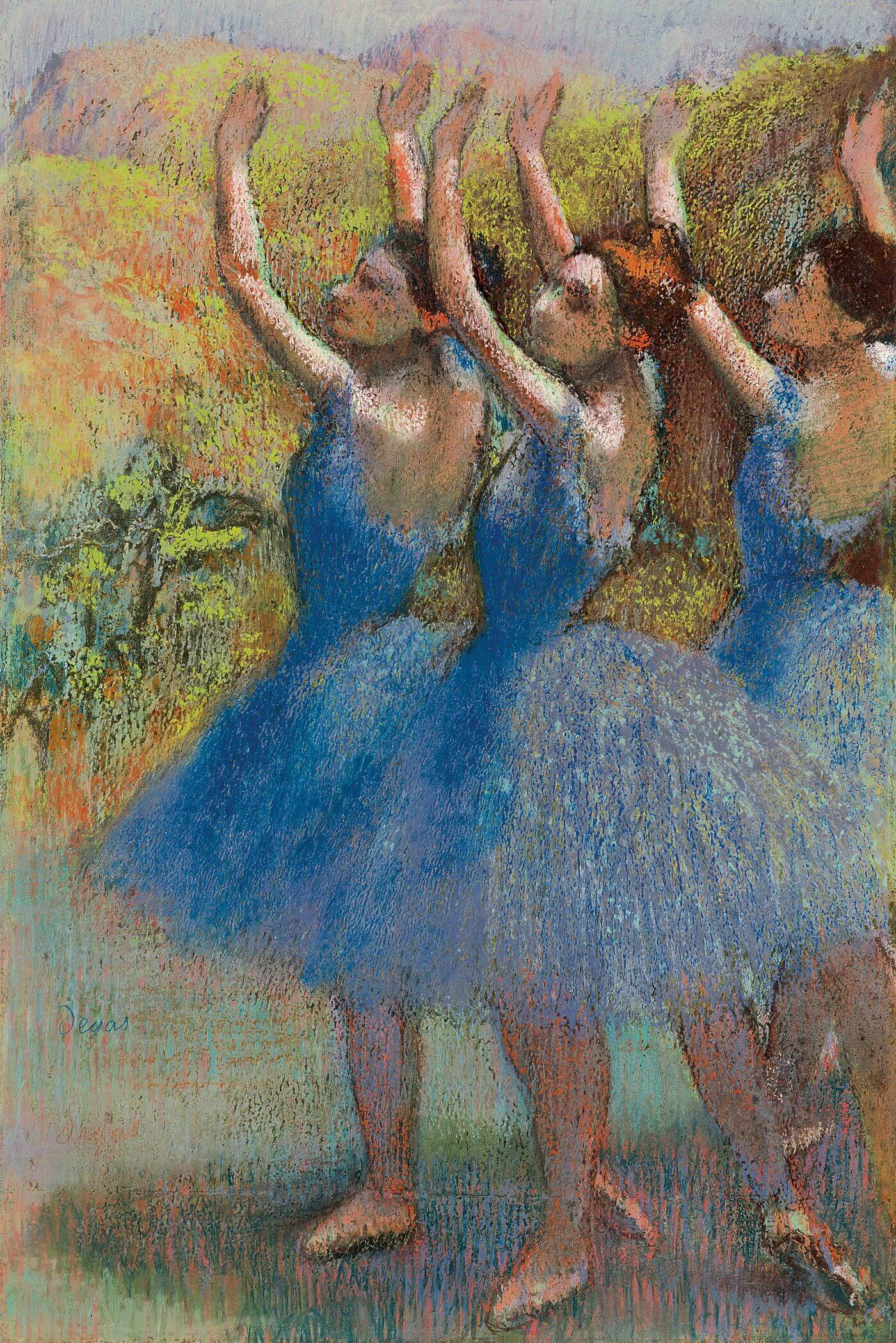 Edgar Degas - Trois Danseuses