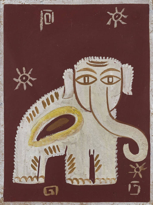 Elephant - Jamini Roy