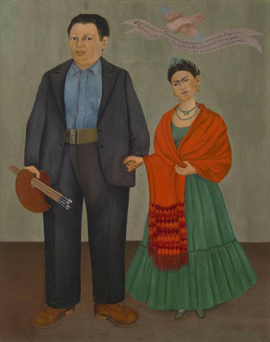 Frida and Diego Rivera 1931 by Frida Kahlo