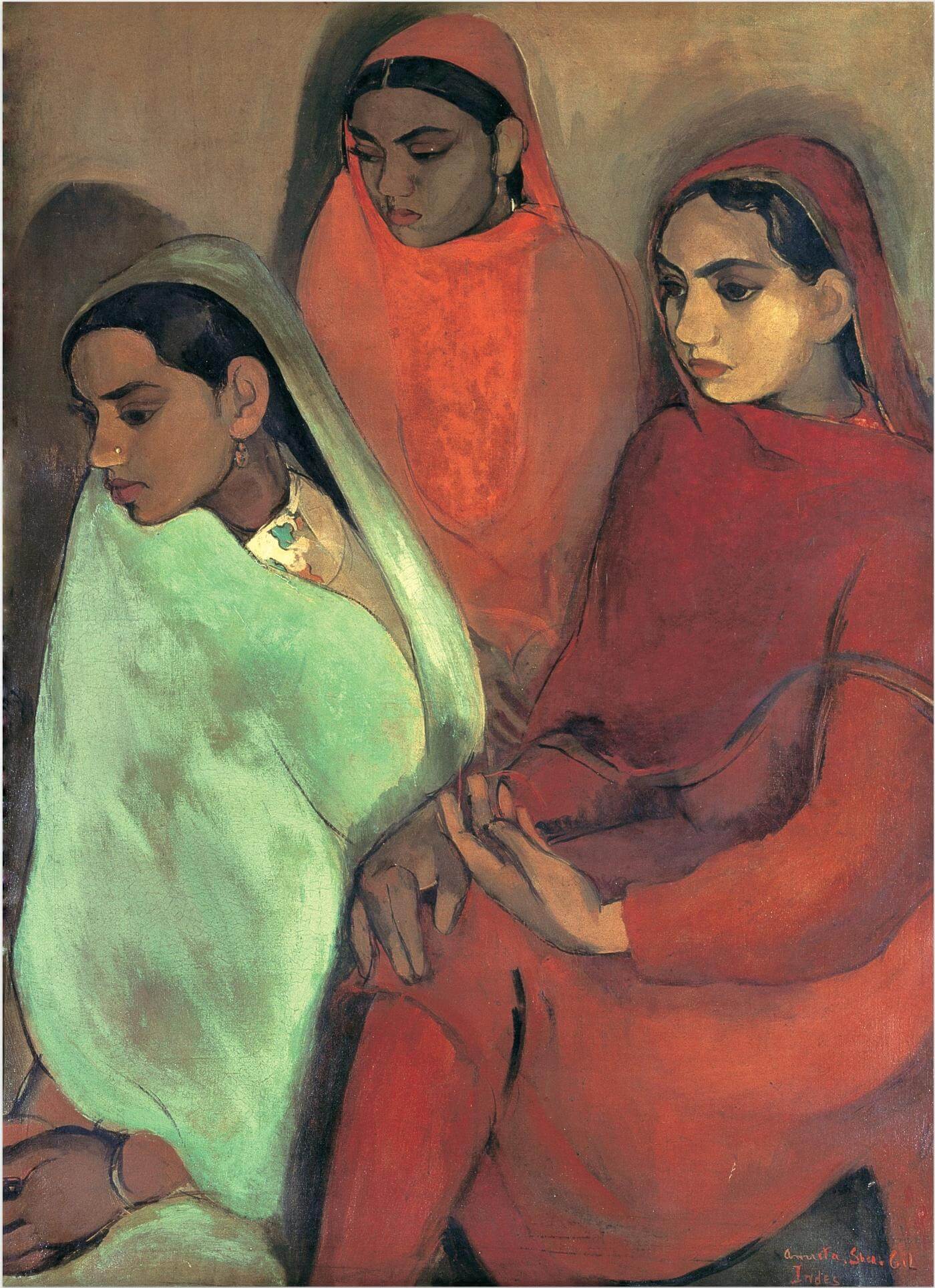 Group of three girls