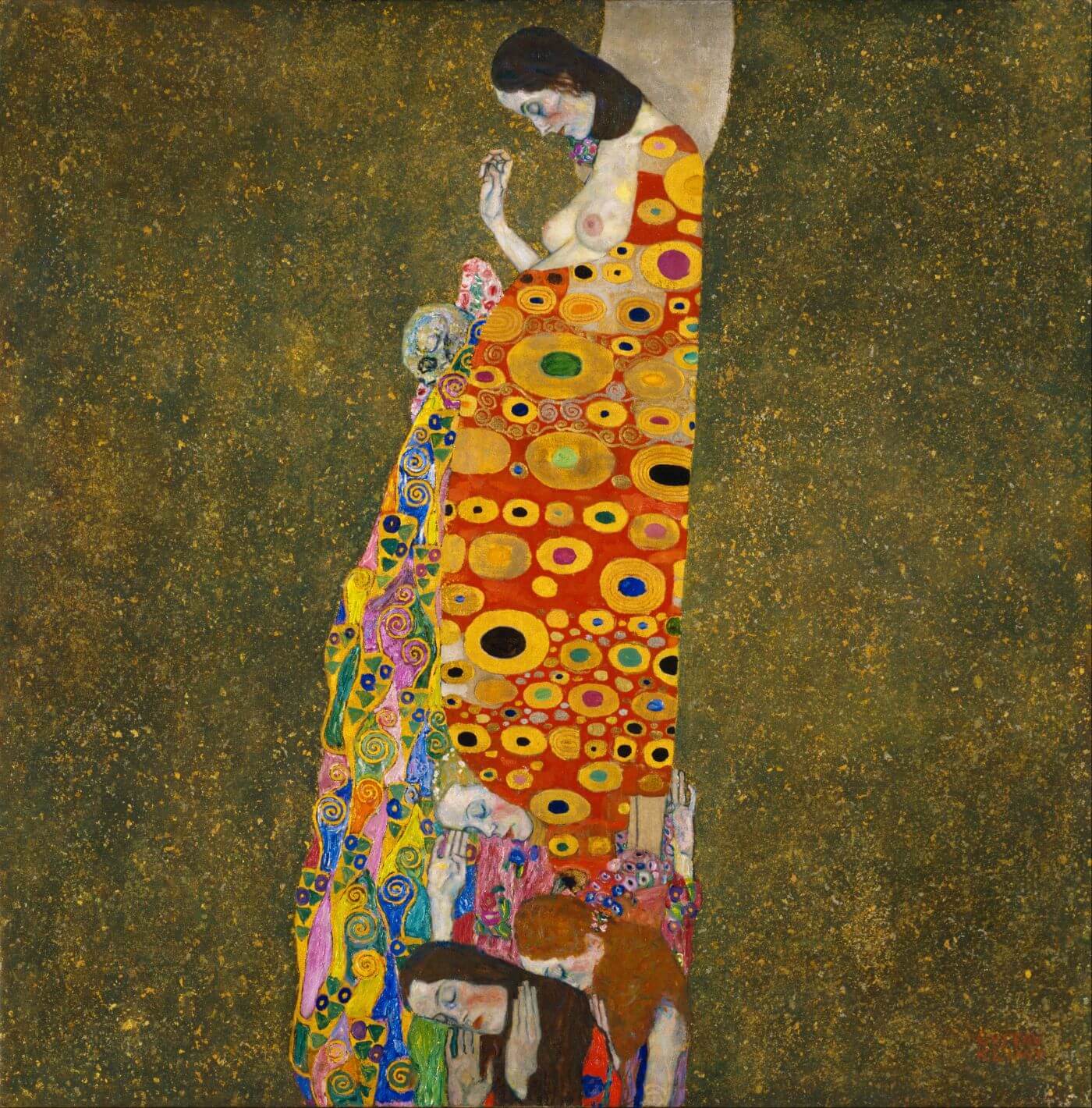 Hope II - Die Hoffnung II Gustav Klimt