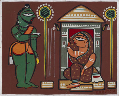 Jamini Roy - Ram and Sita