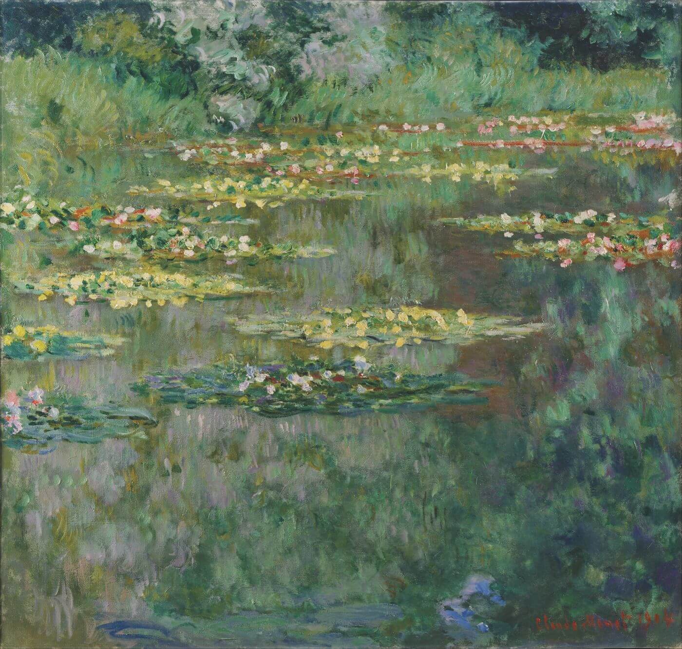 Le Bassin des Nympheas 1904