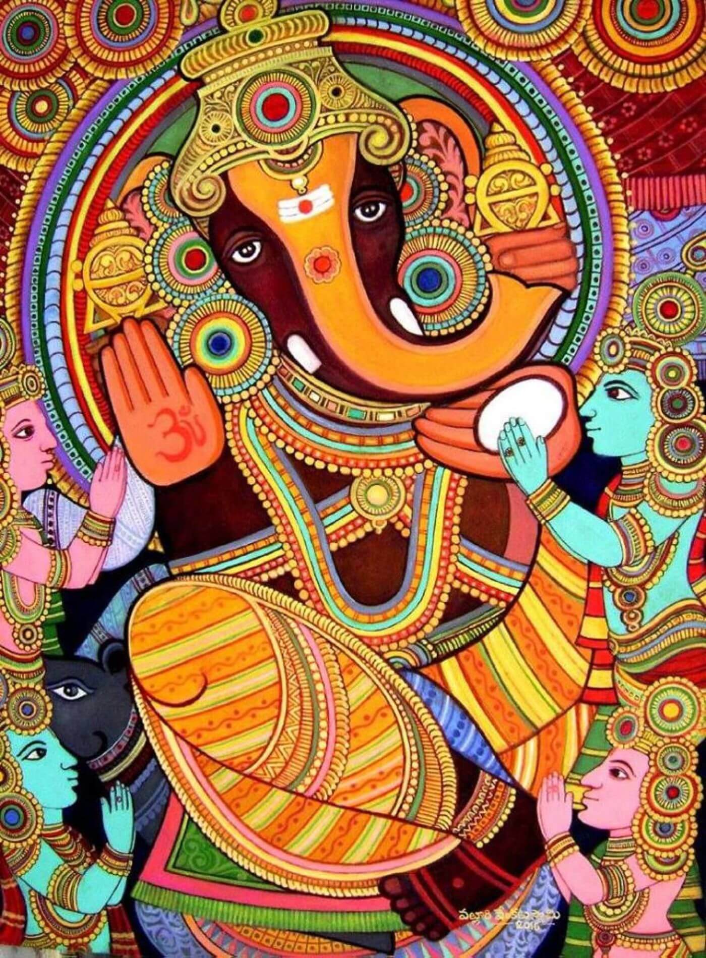 Lord Ganesha Mural