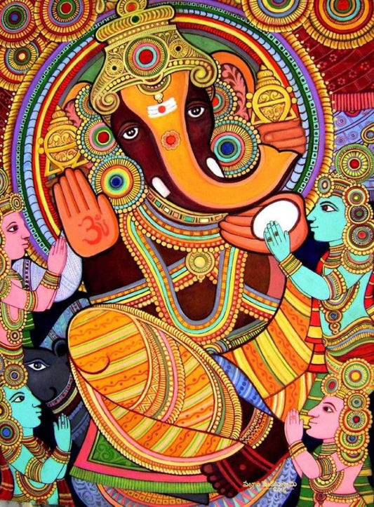 Lord Ganesha Mural