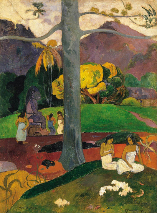 Mata Mua - Paul Gauguin