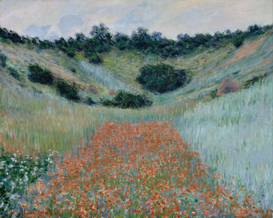Poppy Field In A Hollow Near Givern
