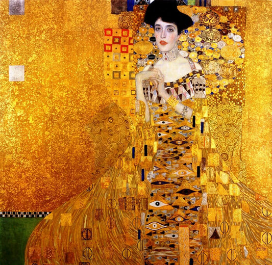 Portrait Of Adele Bloch Bauer by Gustav Klimt
