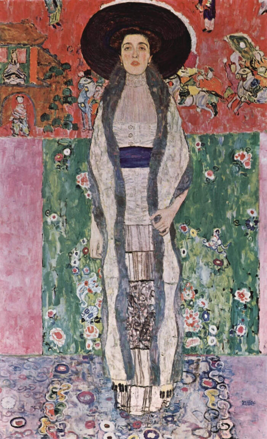 Portrait of Adele Bloch-Bauer II bu Gustav Klimt