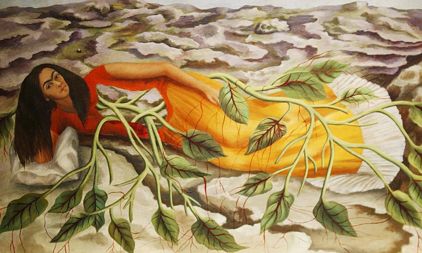 Roots 1943 by Frida Kahlo