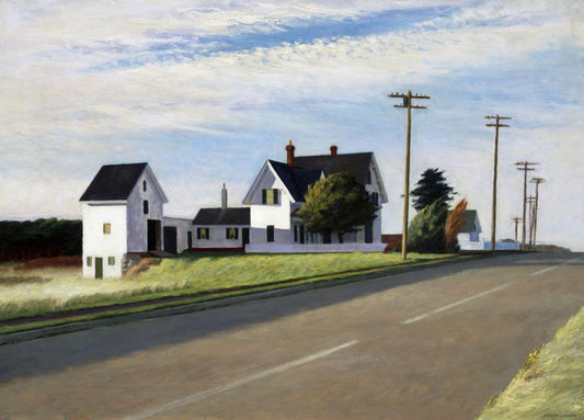 Route 6, Eastham 1941 by Edward Hopper