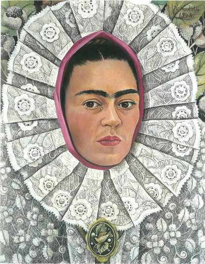 Self-Portrait-Frida-Kahlo-1948