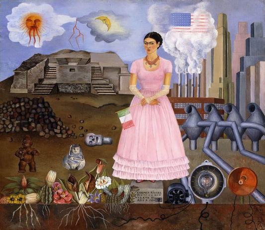 Self Portrait Along the Boarder Line Between Mexico and the United States 1932