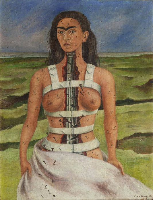 The Broken Column 1944 by Frida Kahlo