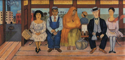 The Bus 1929 by Frida Kahlo