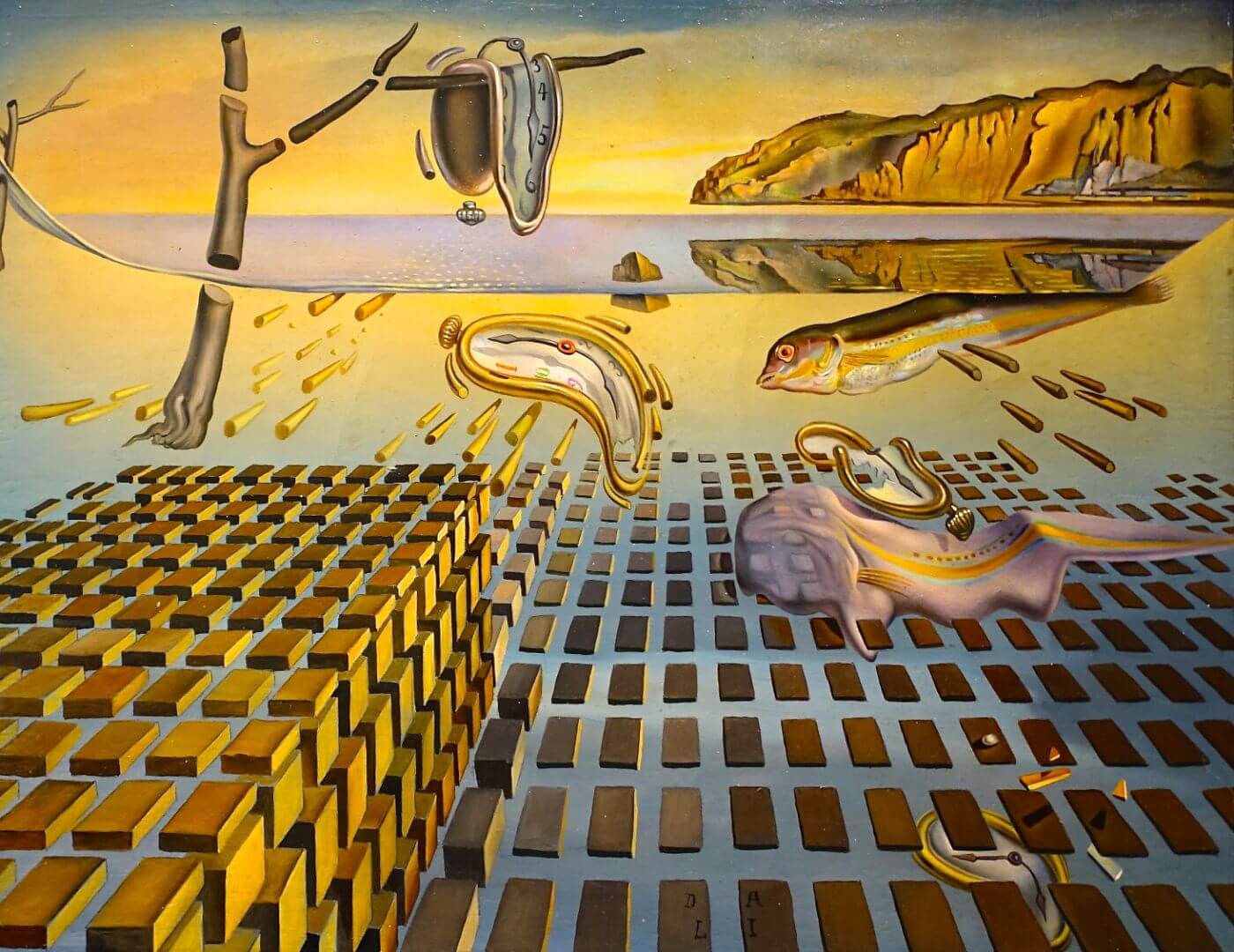 The Disintegration of the Persistence of Memory by Salvador Dali