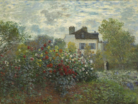 The Garden of Monet at Argenteuil 1873 Claude Monet