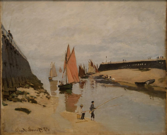 The Harbour at Trouville