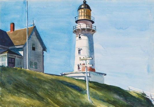 The Lighthouse at Two Lights 1929 by Edward Hopper