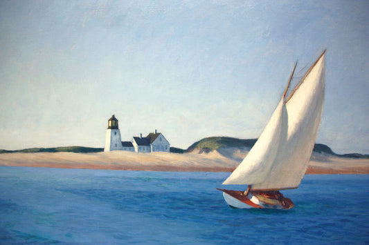 The Long Leg 1935 by Edvard Hopper