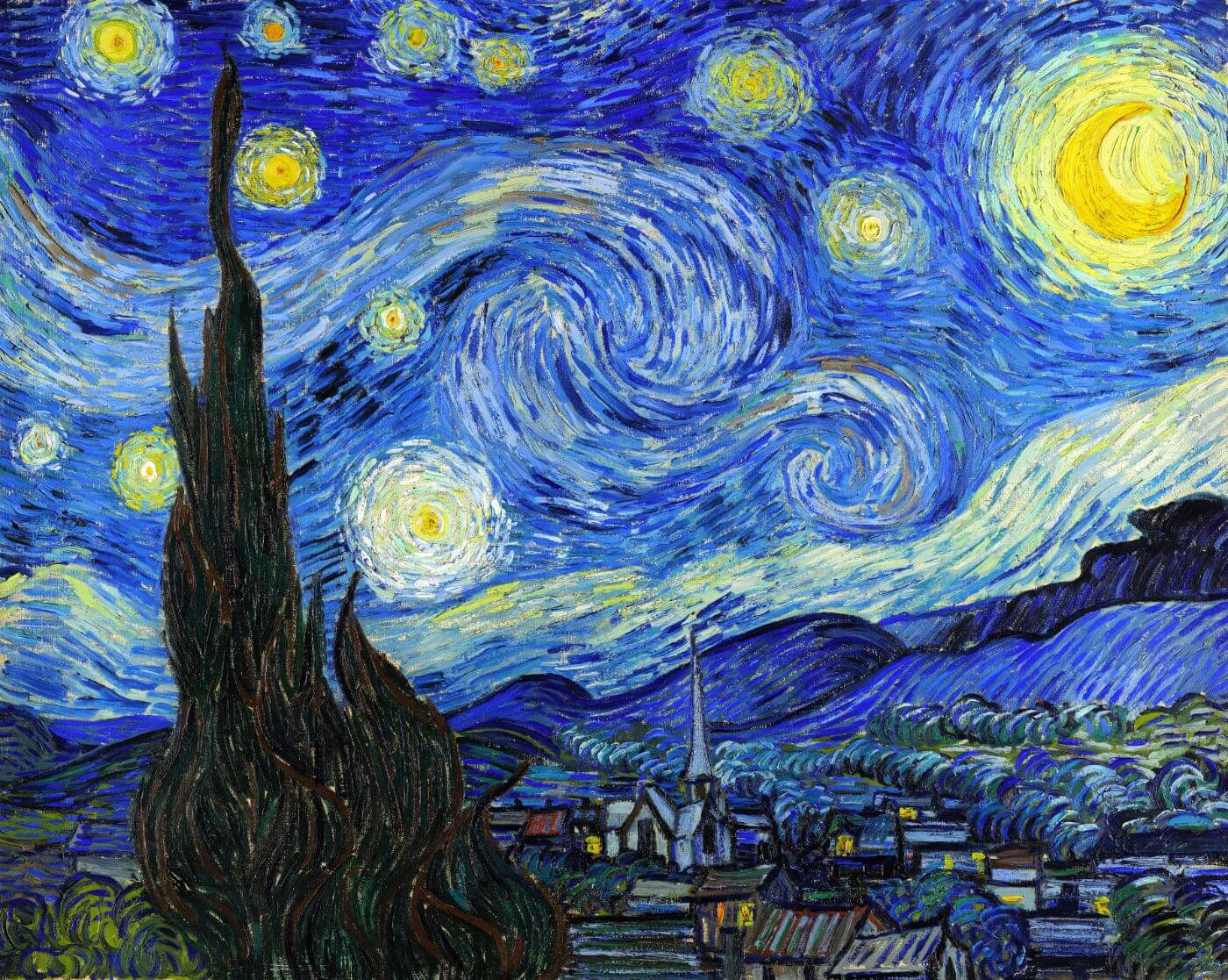 The Starry Night Art