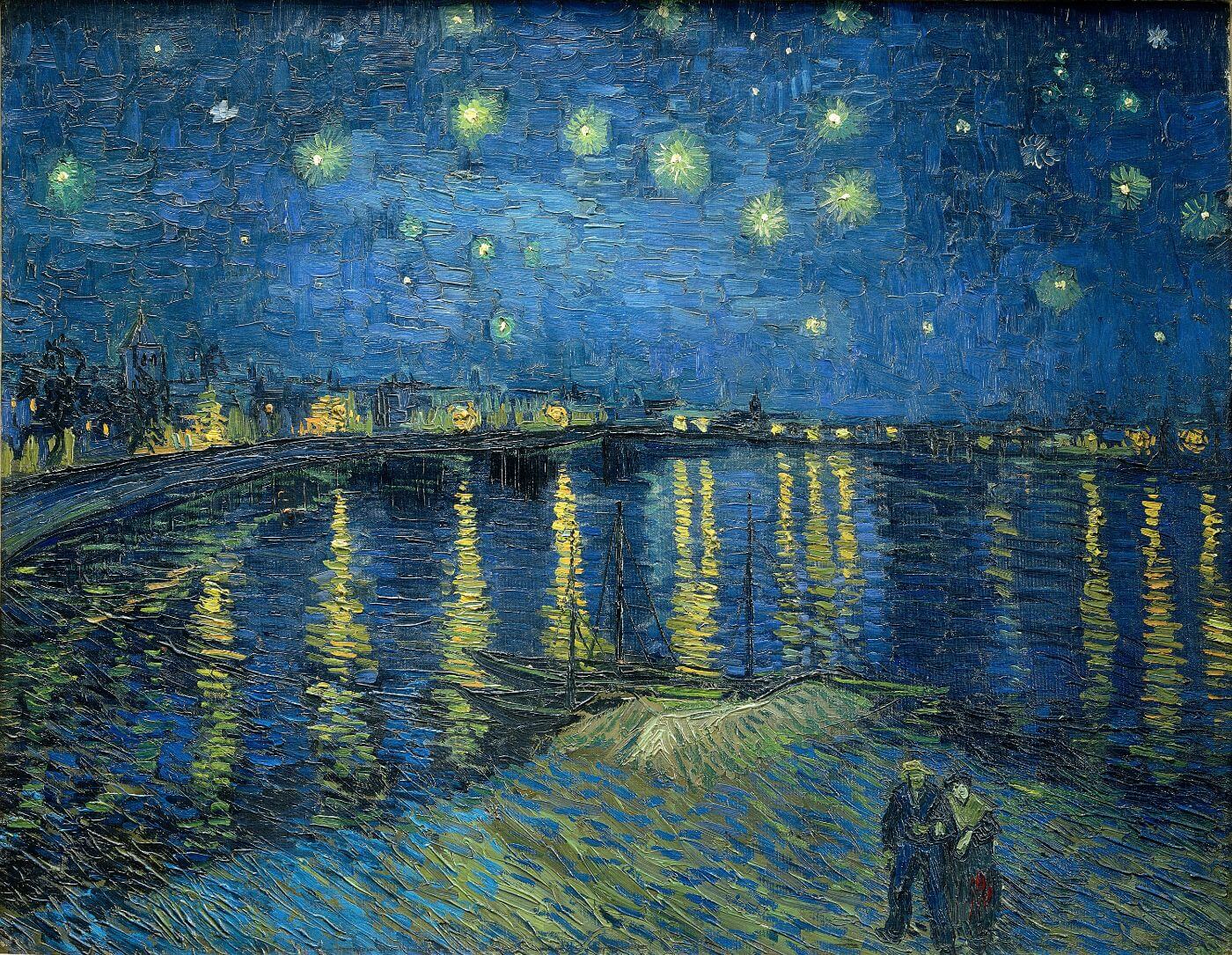 The Starry Night Over The Rhone