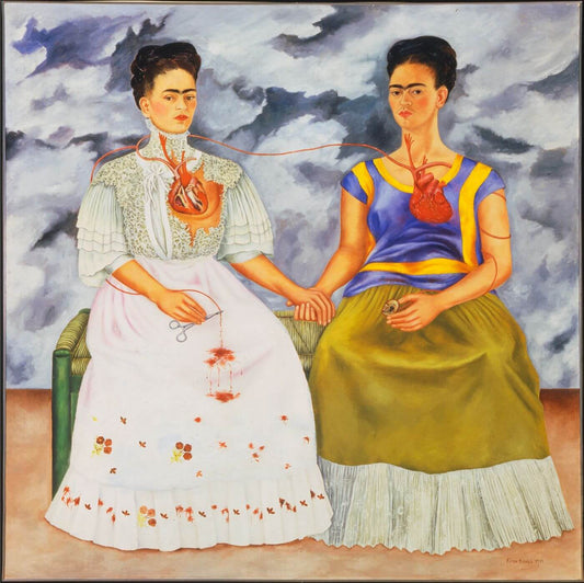 The Two Fridas 1939 by Frida Kahlo