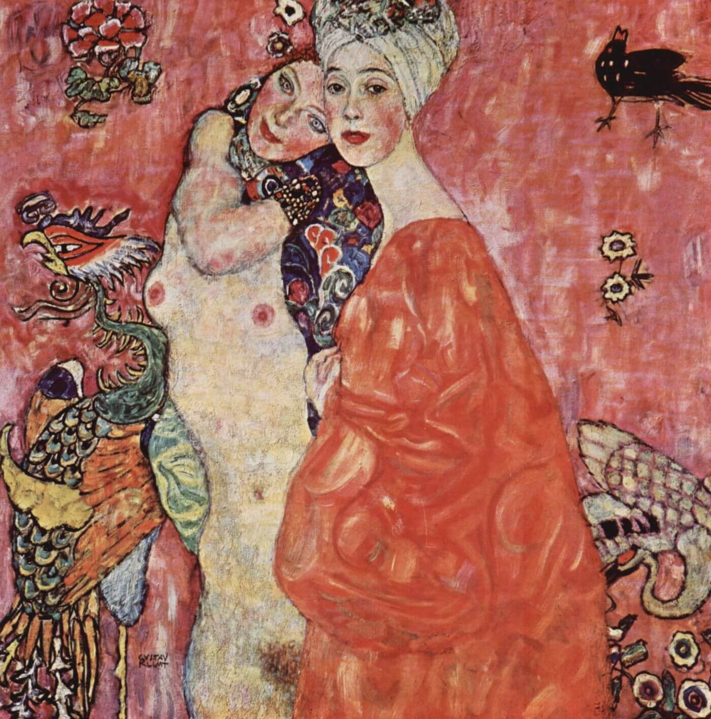 The Women Friends by Gustav Klimt