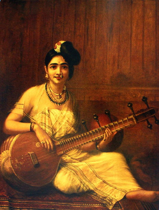 Veena Player by Raja Ravi Varma.jpg